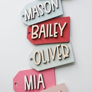 Personalized Back to school Tags | Wood Laser Cut Tag | Pencil Tag | Teacher tag | labeling Tag |  Name Tags