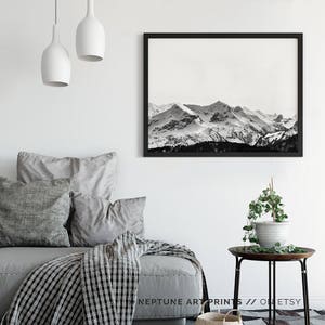 Wall Art, Mountain Print, Printable Art, Nature Photography, Nature ...