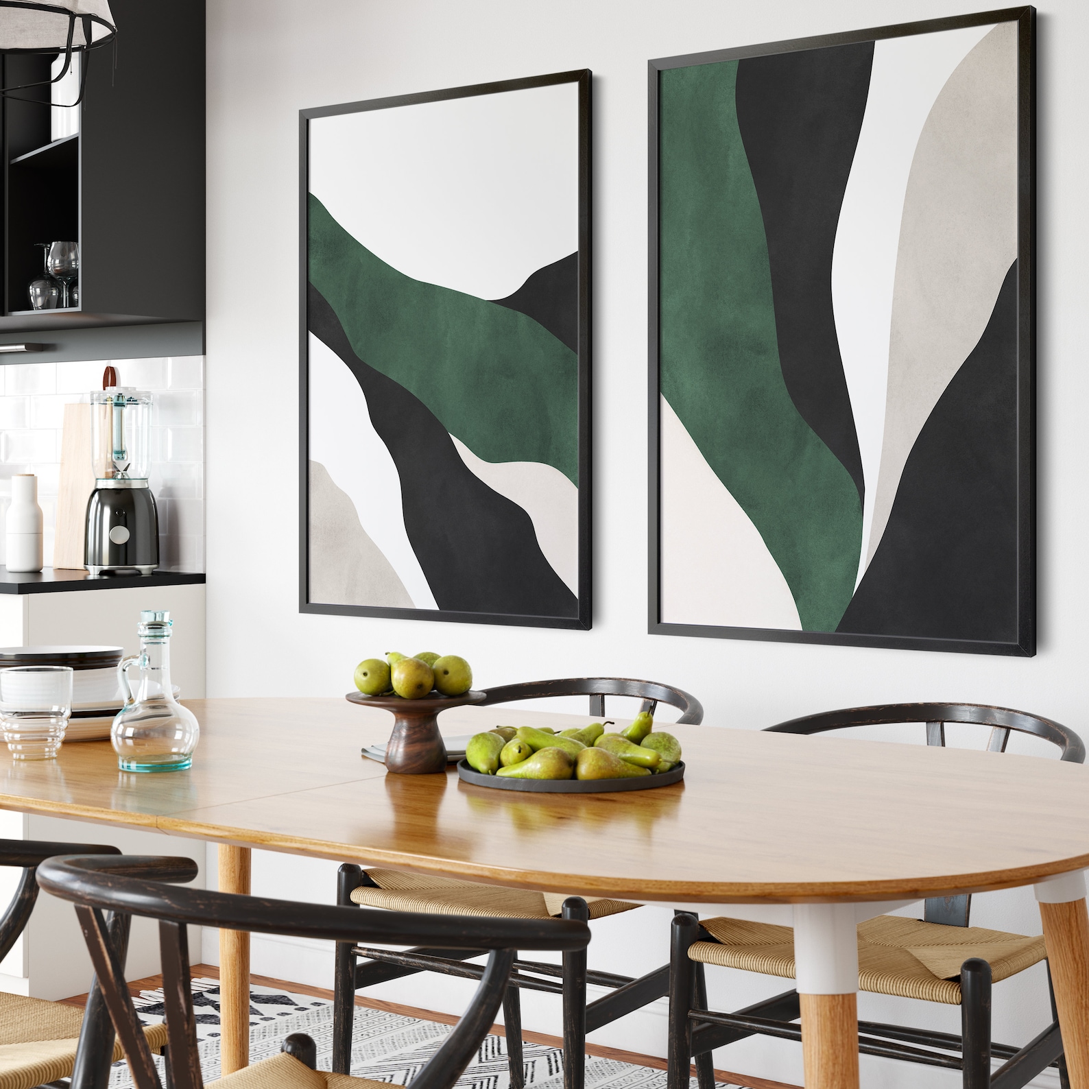 Dark Green Wall Art Bedroom Wall Art Living Room Art Etsy