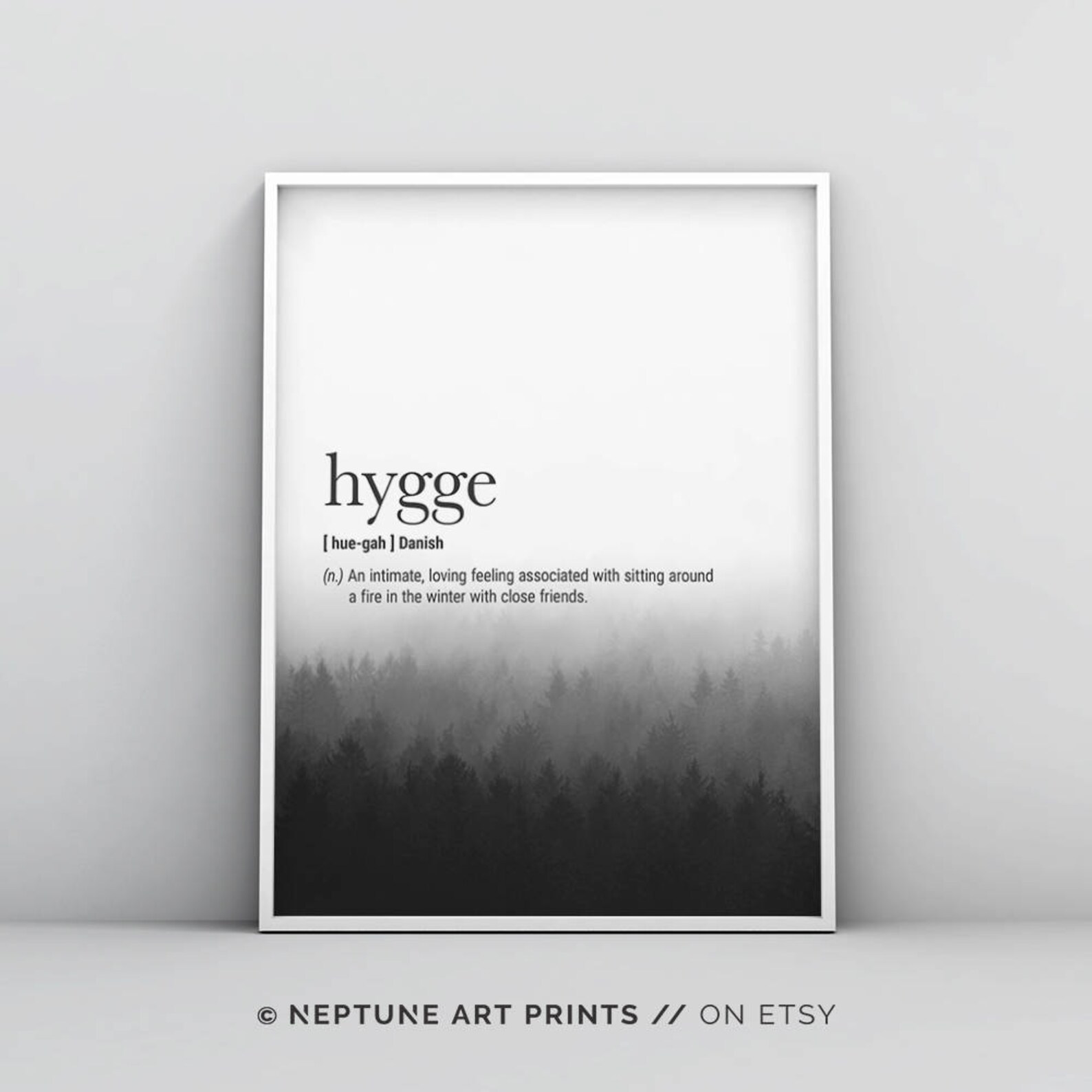 Hygge Definition Printable Definition Printable Hygge Wall - Etsy