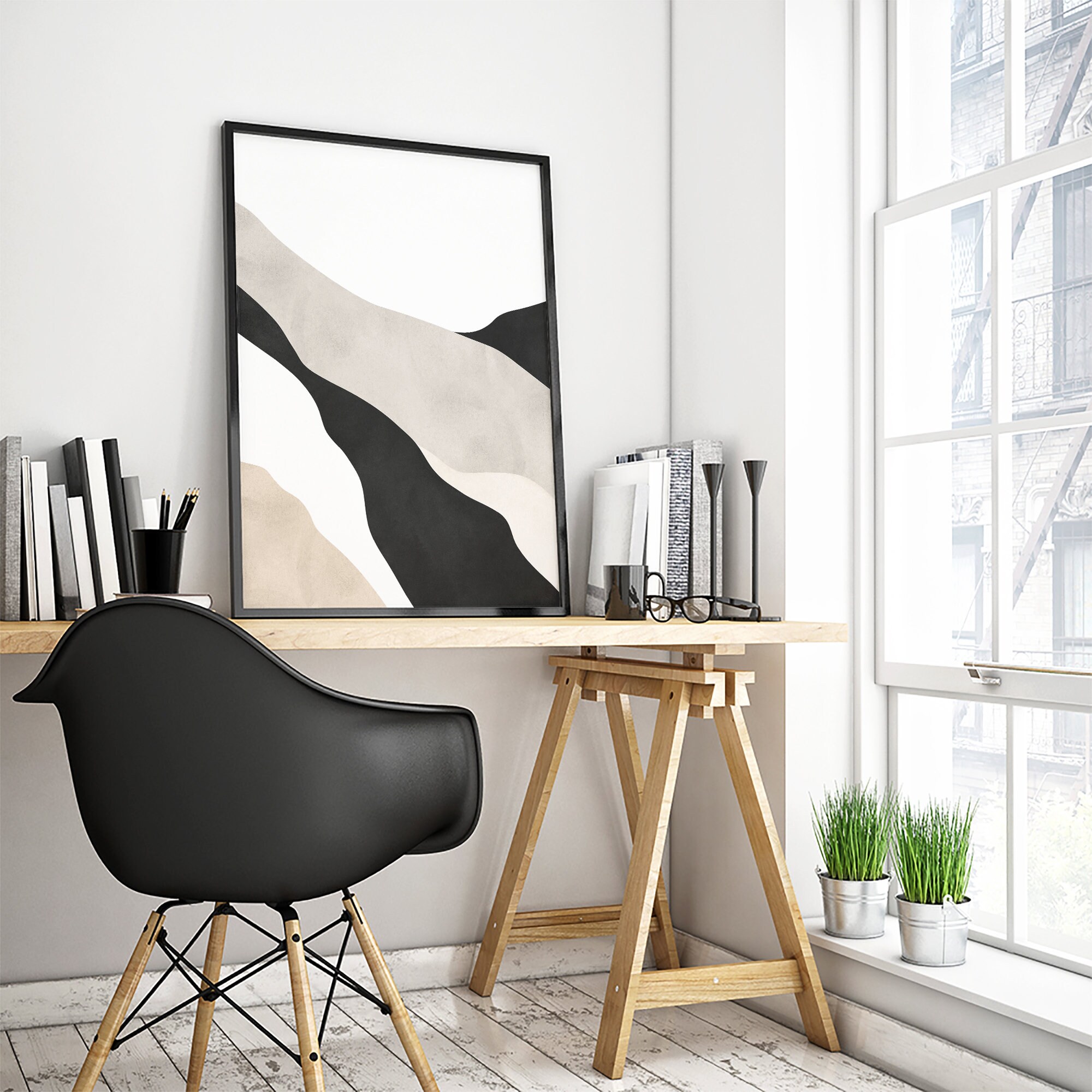 Black White Wall Art Bedroom Wall Art Living Room Art - Etsy