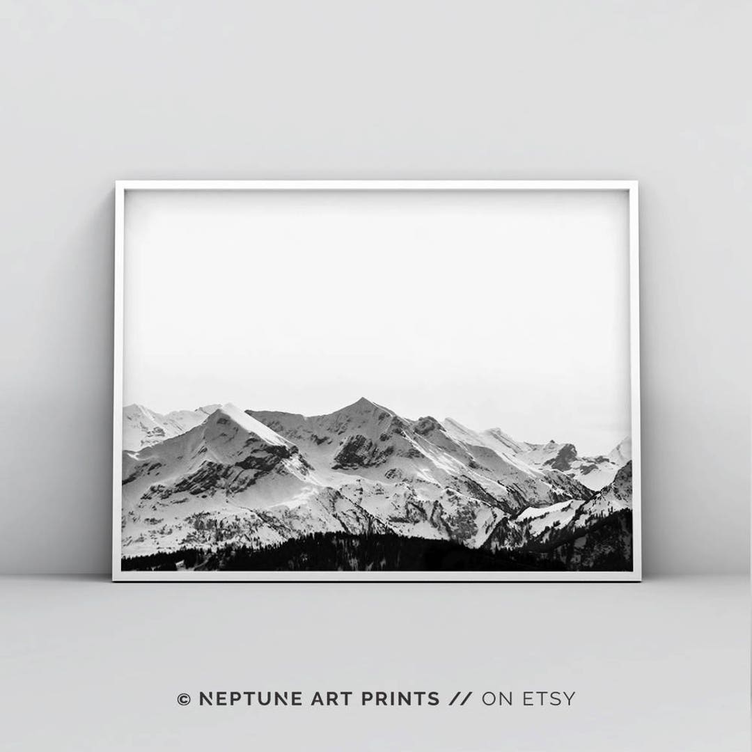 Wall Art, Mountain Print, Printable Art, Nature Photography, Nature ...