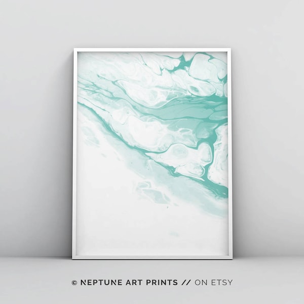 Mint Green Wall Art Etsy