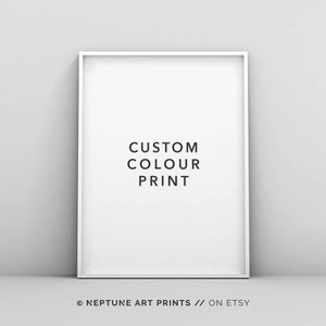Indywidualny wydruk kolorowy od Neptune Art Prints