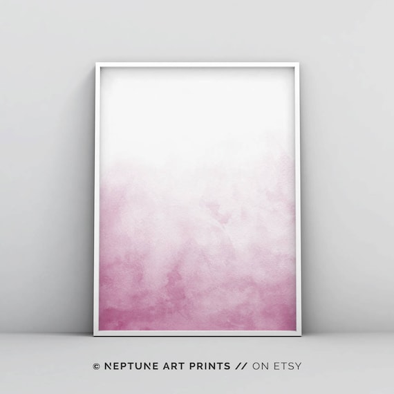 Pink Blush Art, Modern Pink Decor, Abstract Pastel Pink, Printable Watercolour, Pink Blush Poster, Bedroom Wall Art, Scandinavian, Digital