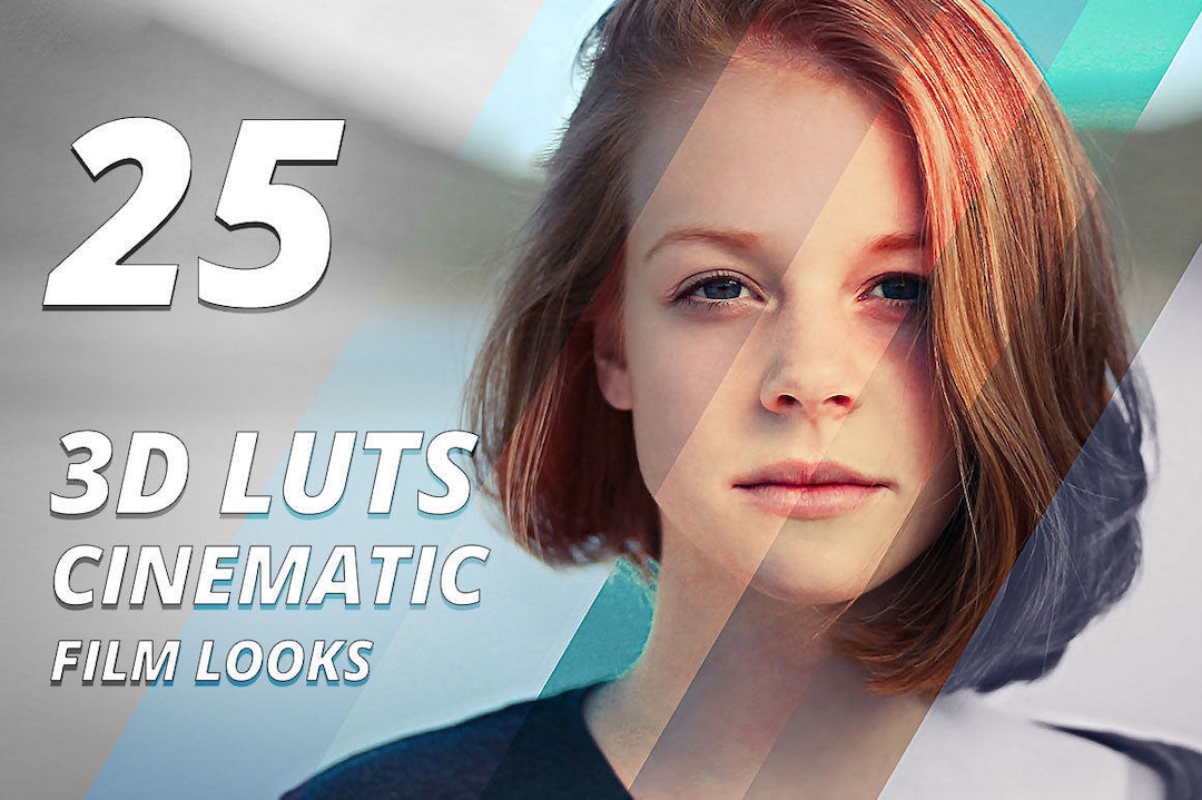 Luts - 25 Cinematic Film Look 3D Luts for Color Grading, Video Editing ...