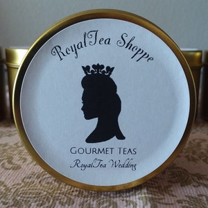 RoyalTea Wedding - Loose Leaf Tea - Vanilla Bergamot - Black Tea - Royal Wedding - Dessert Tea - RoyalTea Shoppe - Elegant Gift