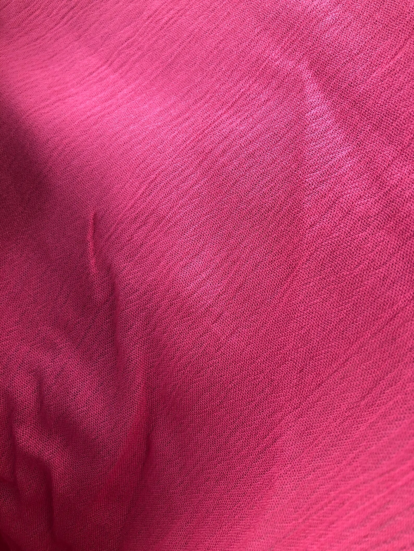 Solid Crinkle Rayon fabric by the yard / Rayon Fabric / | Etsy