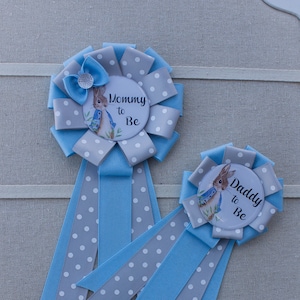 Peter Rabbit Mommy to Be Corsage, Peter Rabbit Baby Shower, Peter Rabbit Shower, Peter Rabbit Mommy to Be Pin, Peter Rabbit Shower Corsage