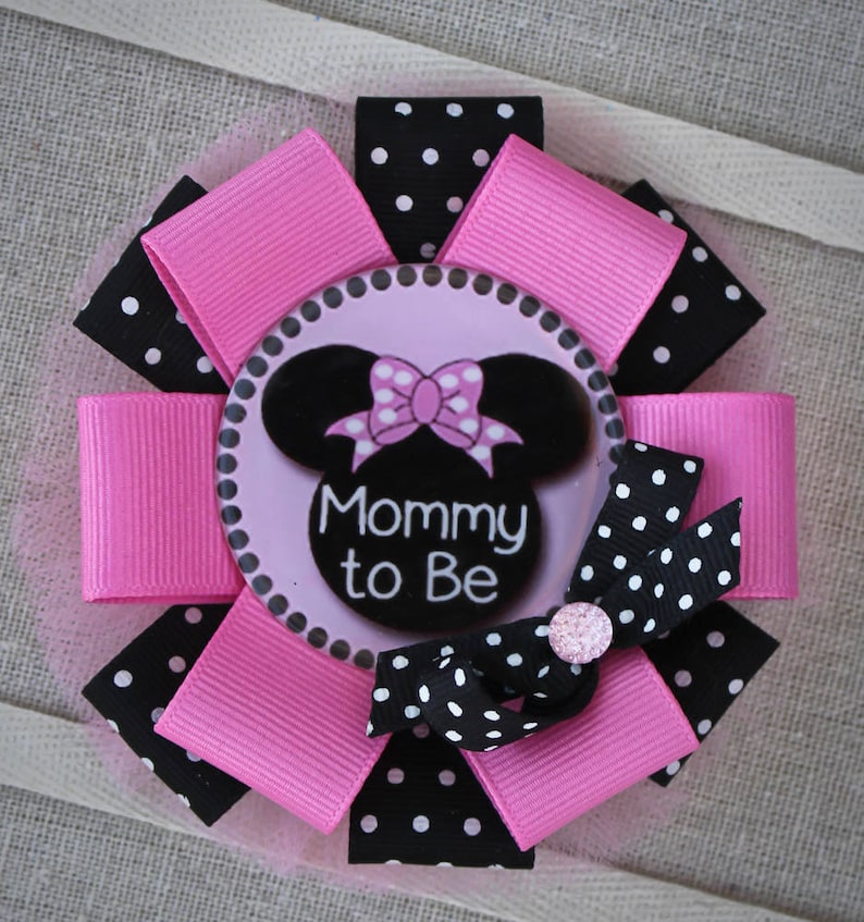 Minnie Mouse Mommy To Be Corsage Minnie Mouse Mommy To Be Etsy Minnie Mouse Mommy To Be Corsage Minnie Mouse Mommy To Be Etsy
