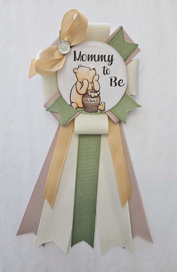 Small Winnie the Pooh Baby Shower Corsage Winnie the Pooh 
