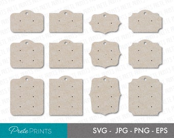 Download Earring Card Etsy