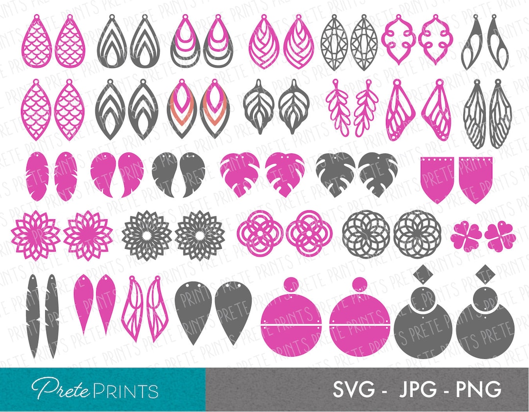 Earring SVG Bundle 64 Earring Svg and Png, Cricut Earring Cut File, Earring Print and Cut Files, Cricut Earring Pattern, Earring Cut - Etsy earring-svg-bundle-64-earring-svg-and-png-cricut-earring-cut-file-earring-print-and-cut-files-cricut-earring-pattern-earring-cut-etsy