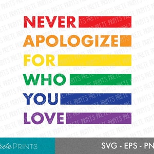 Pride Month Quote PNG - Love is Love SVG, Pride cut file, LGBTQ+ Quote svg, Pride shirt svg,