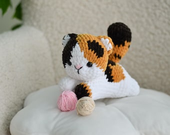 いちご猫ぬいぐるみ - Etsy 日本