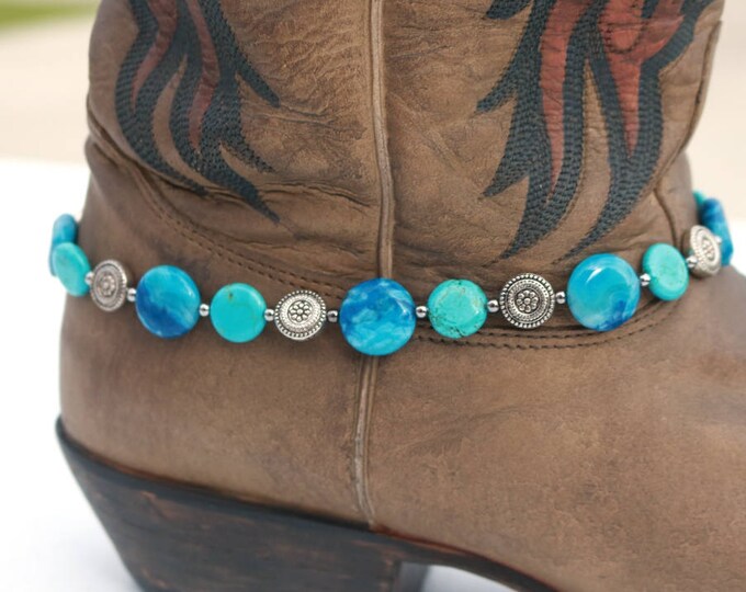 Blue Boot Bling Gift for Her Unique Gift - Etsy