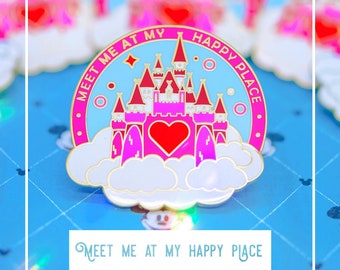 Fantasy Pin - Happy Castle Hard Enamel Pin