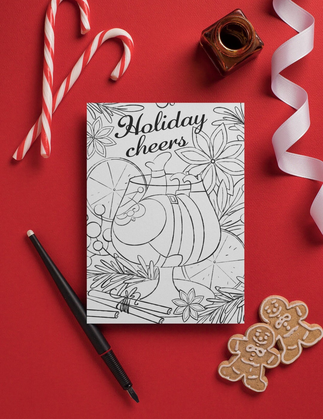 printable-coloring-christmas-card-xmas-cheers-card-4x5-instant-download