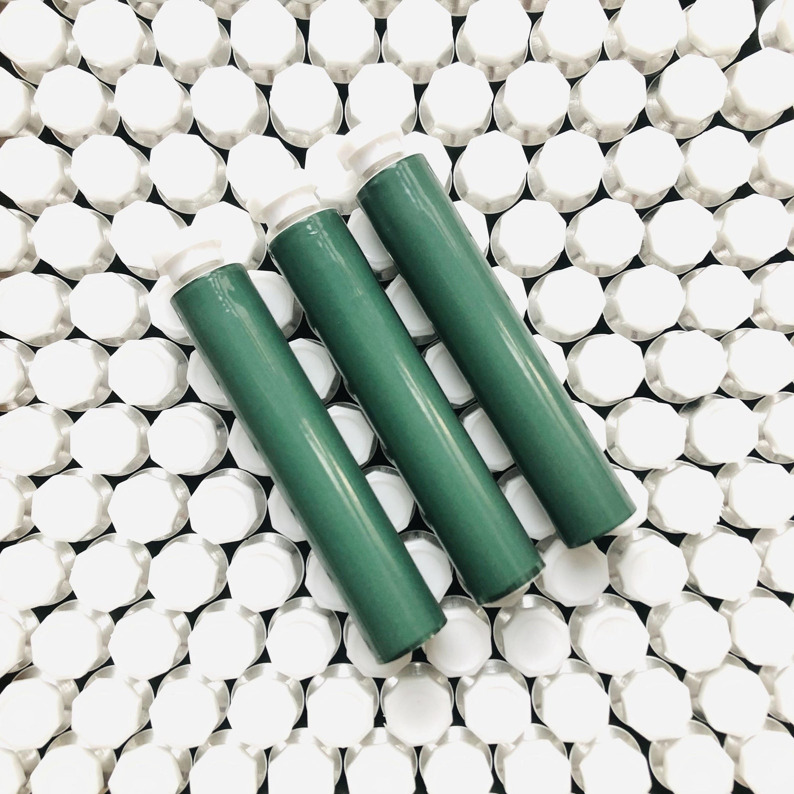 Aluminum Paint Tubesgreen Empty Aluminum Paint Tubes Etsy