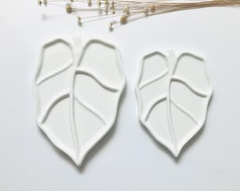 Ceramic Watercolor Palette, Leaf  Artist Ceramic Palettes, Gift for Painters, Ceramic Paint Palette，Porcelain Palette