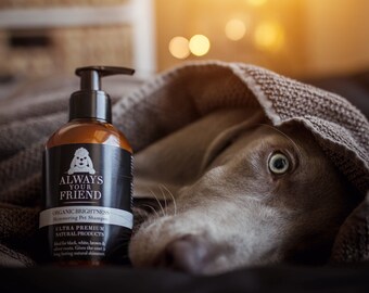 Bio Helligkeit Hund Shampoo - mit schützenden Mikrofilm - natürliche Shampoo mit Bio-Zutaten - 250ml / 8,45 Unzen von Always Your Friend