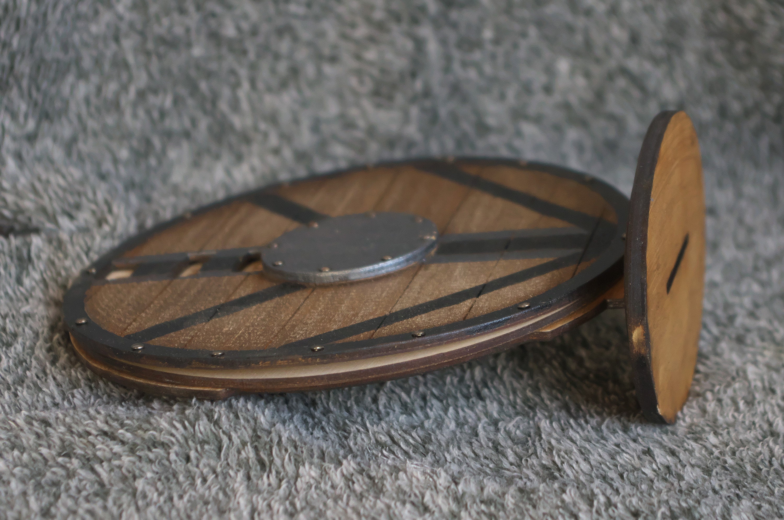 Viking Shield themed any shield pattern wooden perpetual | Etsy