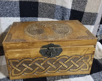Größtes Geheimfach Schmuckschatulle mit verstecktem Schnitt 30x20x1,5 cm