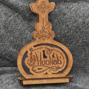 The Hookah shaped wooden Piggy bank