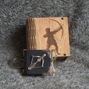 Keltisches Notizbuch in Holzbox