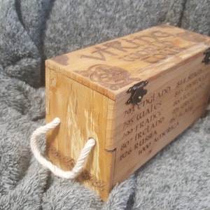 Viking chest jevelery box/casket