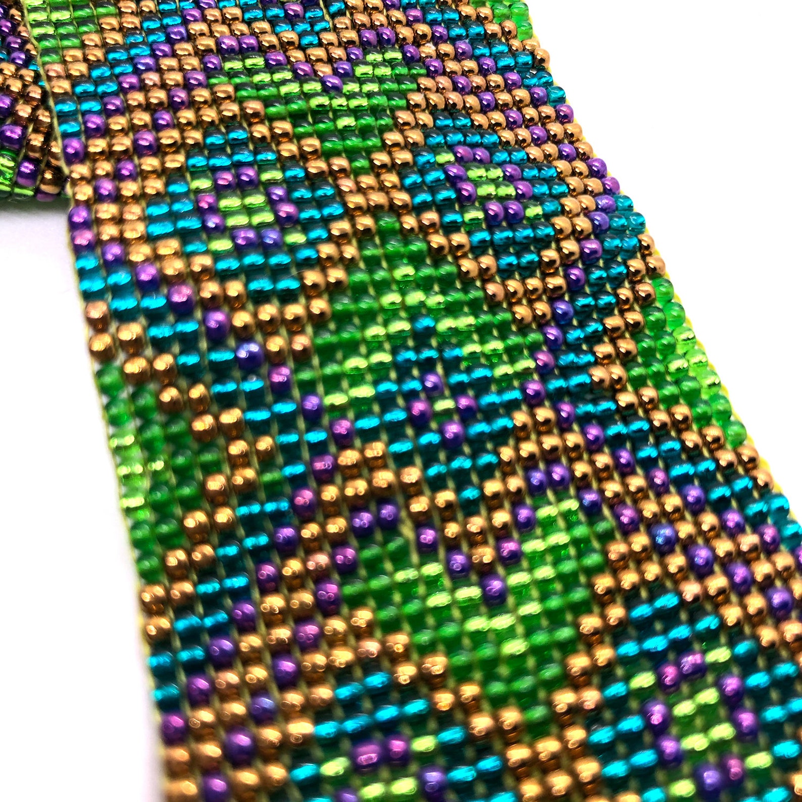 Loom bead bracelet tutorial step by step | Etsy