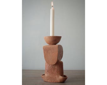 Sculpture - Totemic figure - Contemporary ceramics - Florence Pauliac
