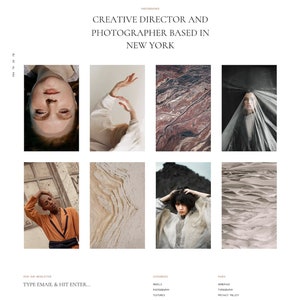 Responsive Premade Blogger Template - Clean Blog Design - Photography Blog Template - Fashion - Portfolio Theme - Blogspot &quot;Remarkable&quot;
