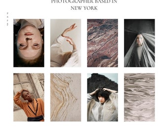 Responsive Premade Blogger Template - Clean Blog Design - Photography Blog Template - Fashion - Portfolio Theme - Blogspot "Remarkable"