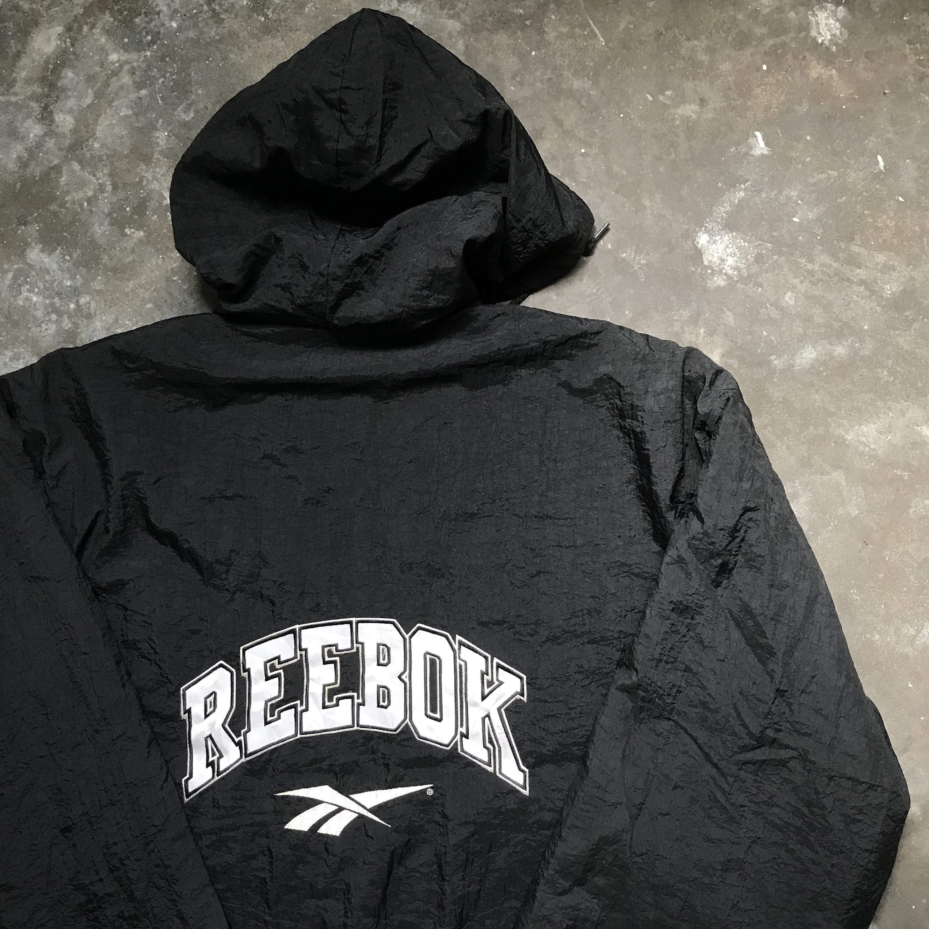 reebok big logo hoodie
