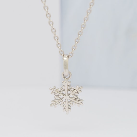 Dainty Snowflake Her Snowflake Best Winter Jewelry Boho | Etsy