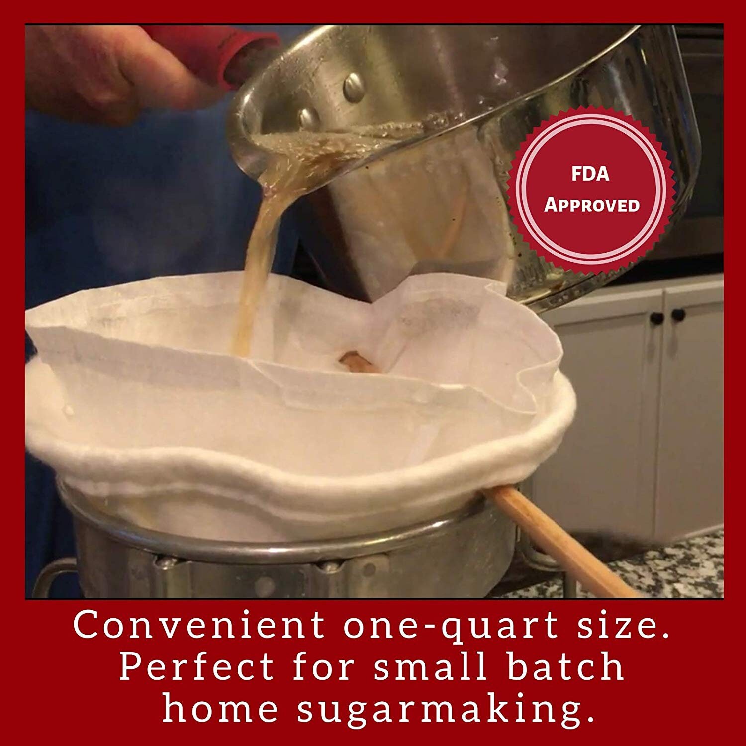 Maple Syrup Filter Set 1 Qt. 3 Pieces One Maple Syrup Etsy Canada