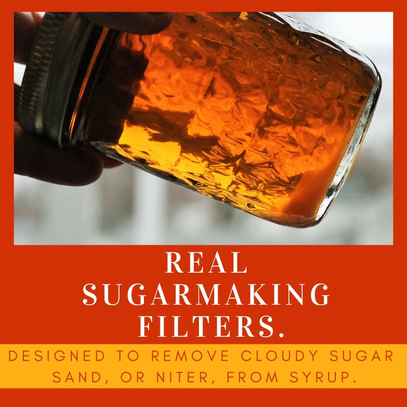 Maple Syrup Filter Set 1 Qt. 3 Pieces One Maple Syrup Etsy