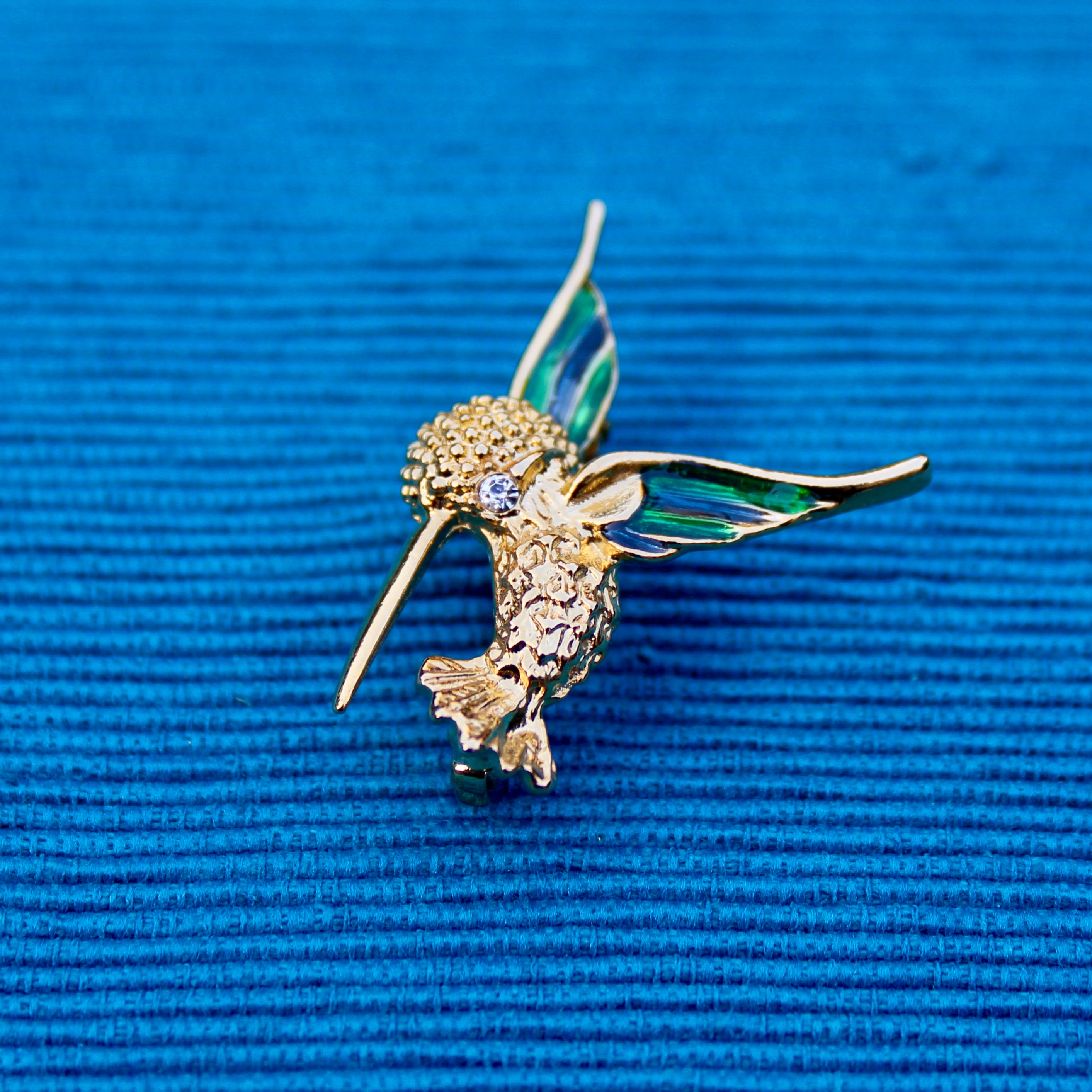 Blue Hawaiian Plumeria Flower Pin Swarovski Crystal Pin Brooch And Pen –  jewelry