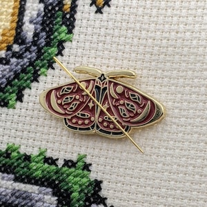 Scarlet Moth | Needle Minder