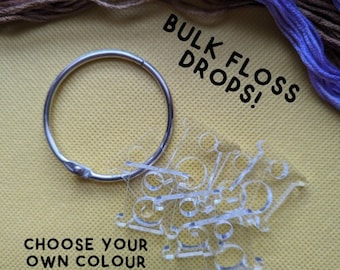 Bulk Floss Drops - Mini Bobbin Floss Drop