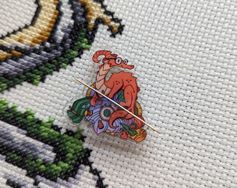 Stitching Dragons Hoard | Needle Minder