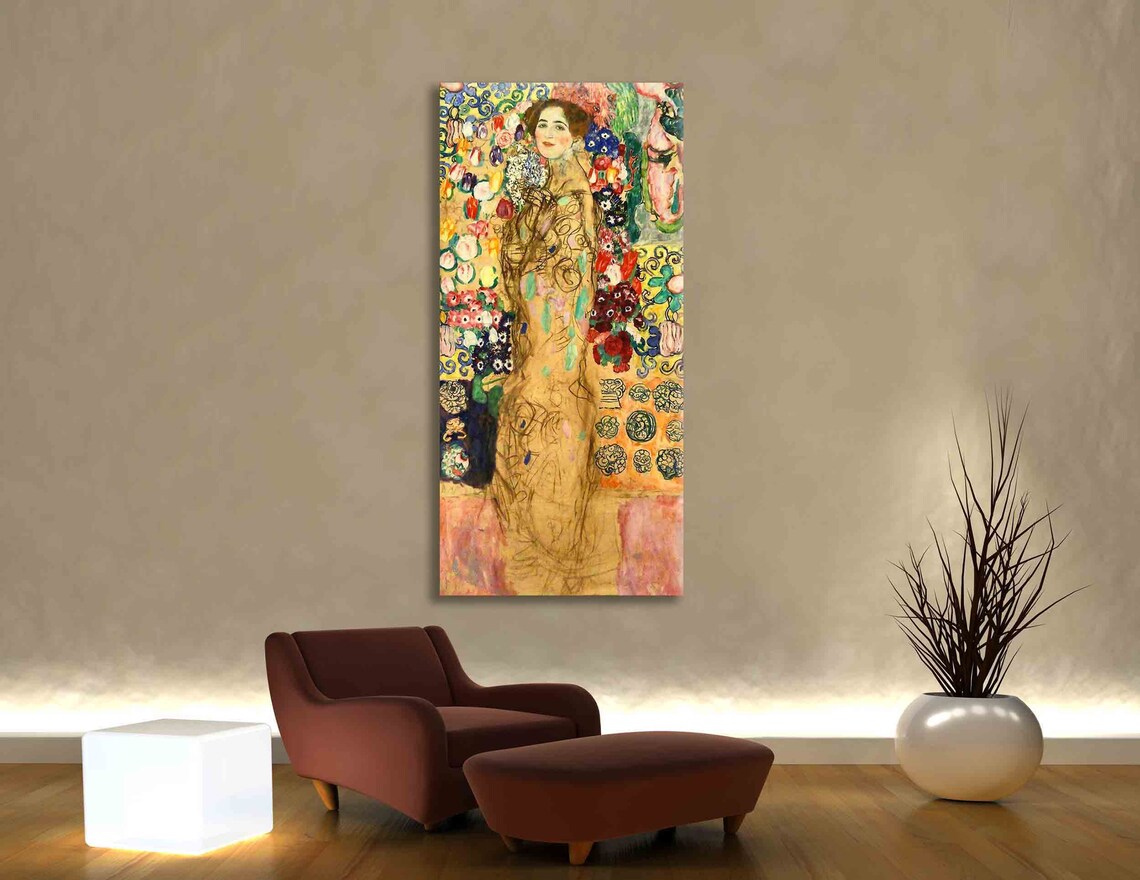 Ritratto Di Marie Henneberg - Gustav Klimt