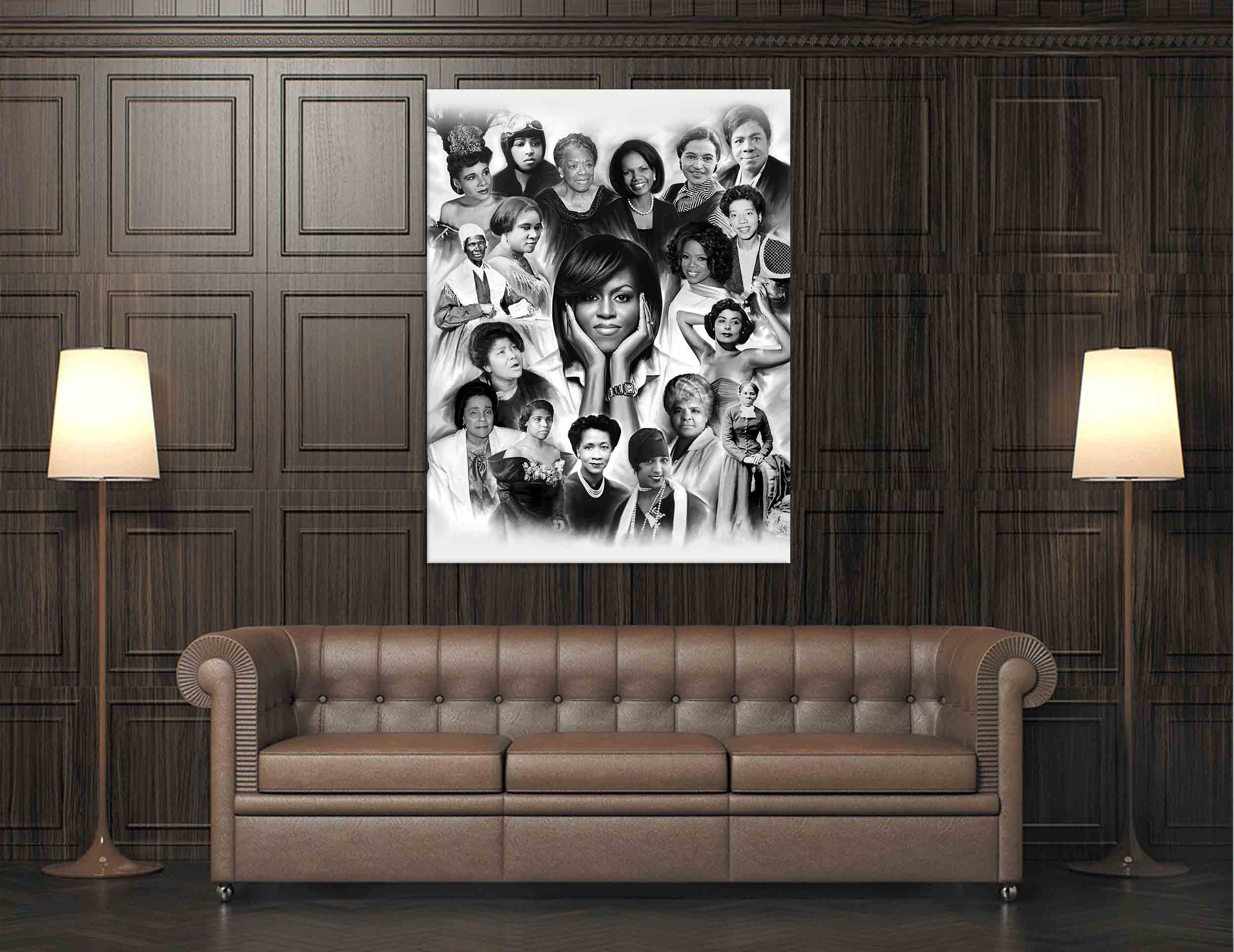 Famous African American Women Prints Wall Decor Black Art | Etsy