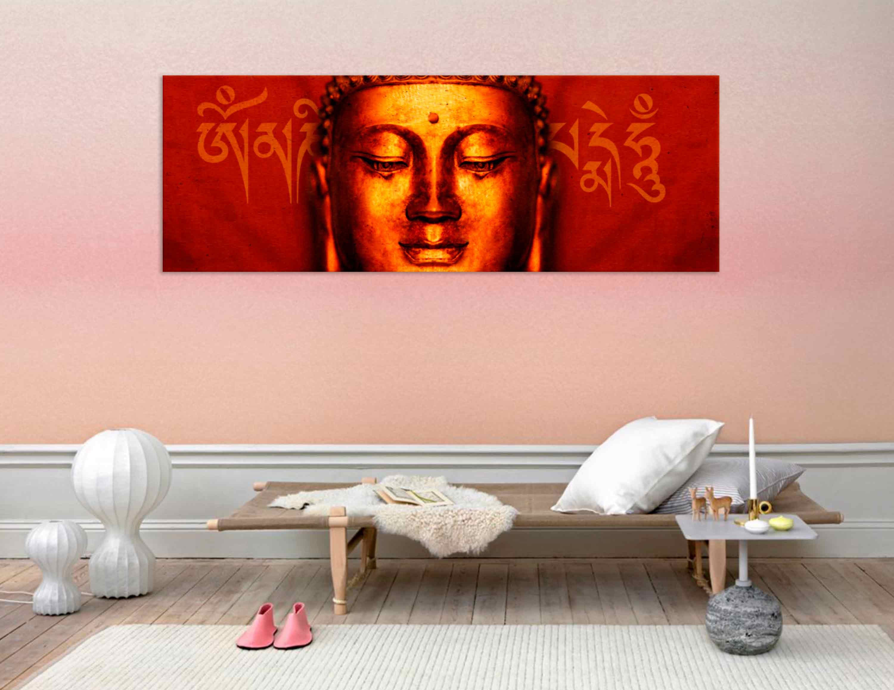 Buddha Abstract Print Buddha Wall Art Asian Wall Art Decor Etsy UK