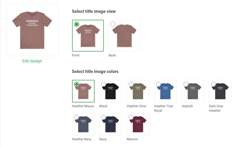 May include: A heather mauve t-shirt with the text "INTROVERTED MY ALIEN IS RELOADING PLEASE WAIT" in white. The t-shirt is shown in a front view. The image also shows a selection of other t-shirt colors, including black, heather olive, heather true royal, asphalt, dark grey heather, heather navy, navy, and maroon.