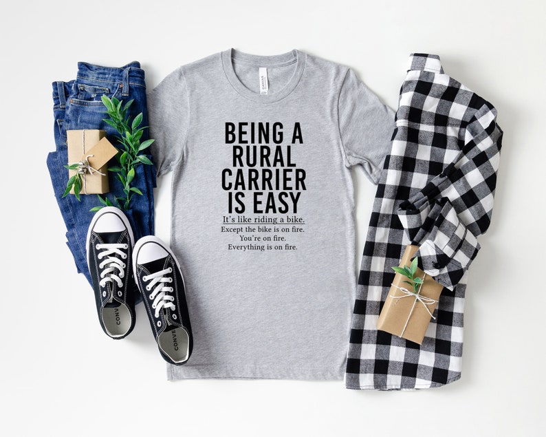 Being A Rural Carrier is Easy Shirt Funny Rural Carrier Gift - Etsy