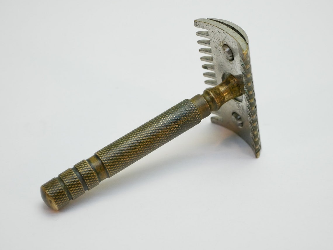 Vintage Safety Razor Blades Mosshtamp USSR Soviet Russia Etsy