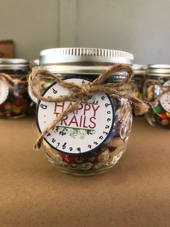 baby shower trail mix favor