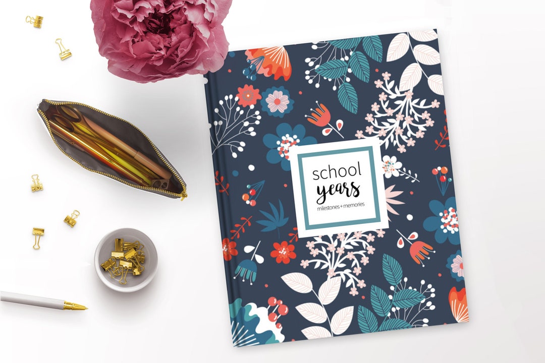 School Book School Memory Book Baby Books School Album Etsy